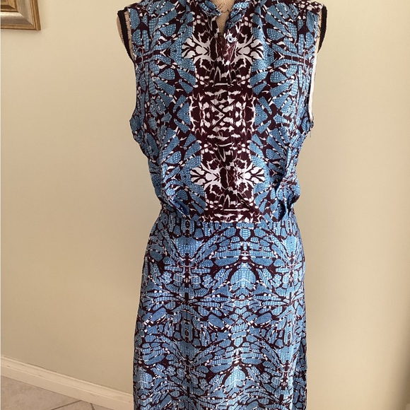 Scanlan Theodore Print Sleeveless Dress. - Picture 4 of 8